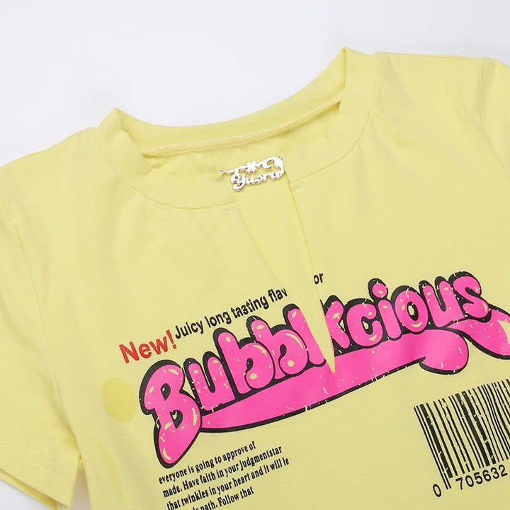 Bubblicious Crop Top